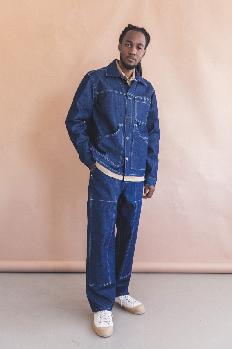 CARPENTER PANT IN INDIGO DENIM