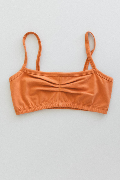 WIDE-STRAP BRA IN YELLOW CALICO — Shop Boswell
