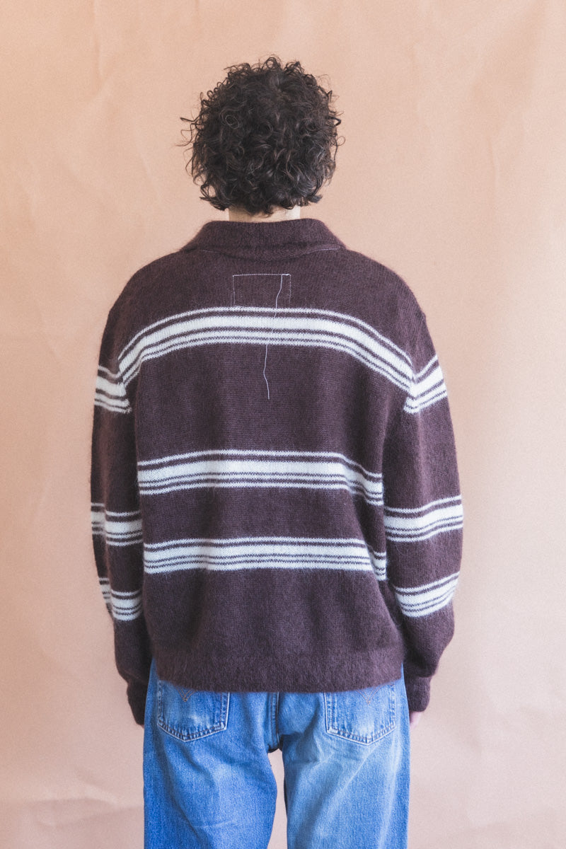 70'S CARDIGAN IN BROWN