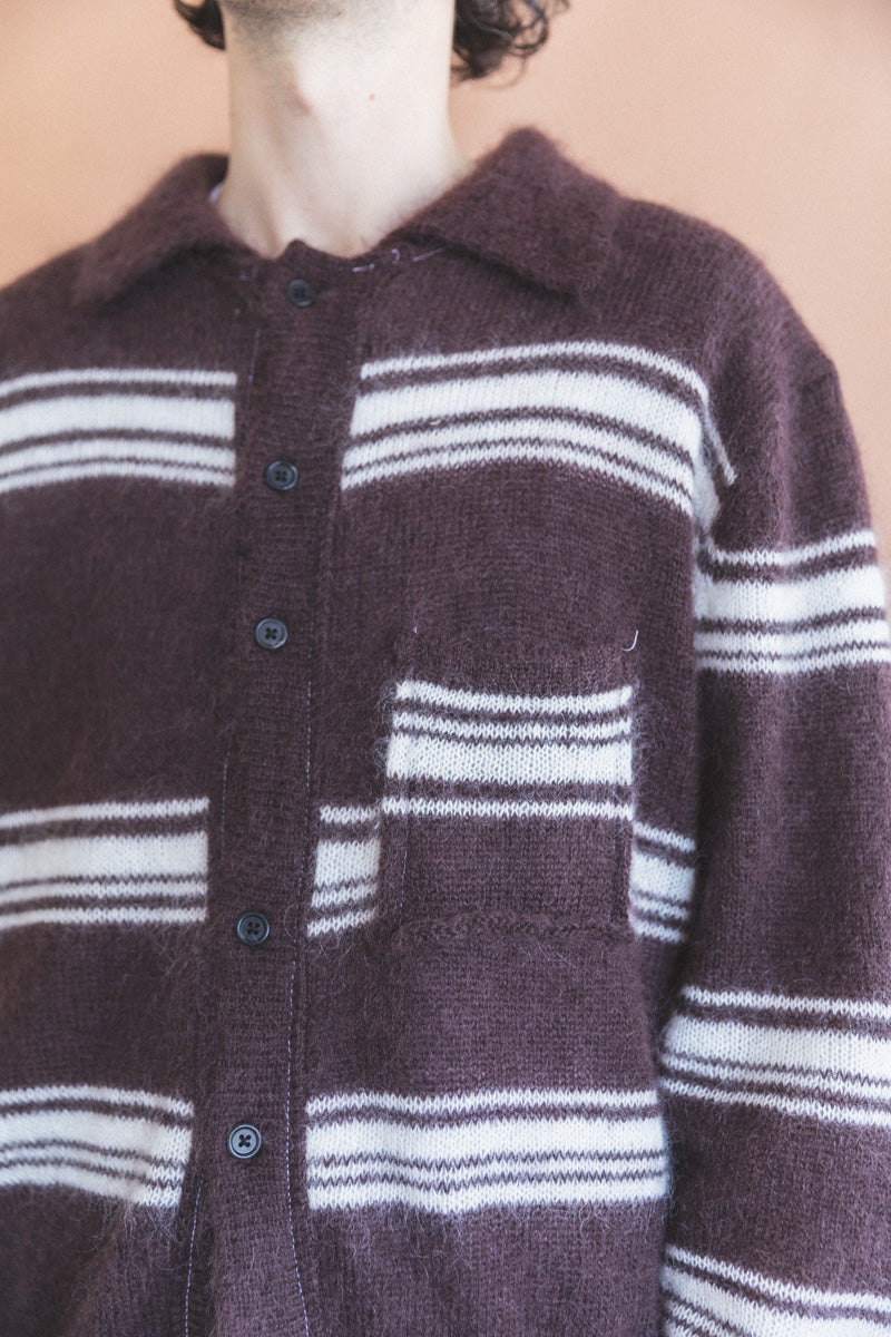 70'S CARDIGAN IN BROWN