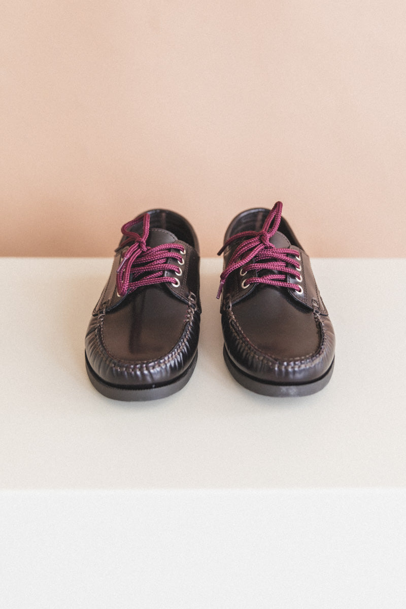 BAXTER BOAT SHOE IN OXBLOOD