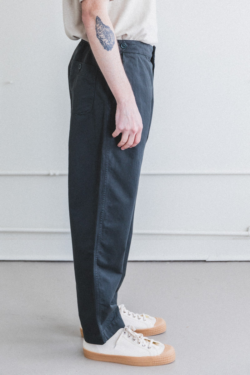 JUDE PANT IN DARK KHAKI MILITARY TWILL