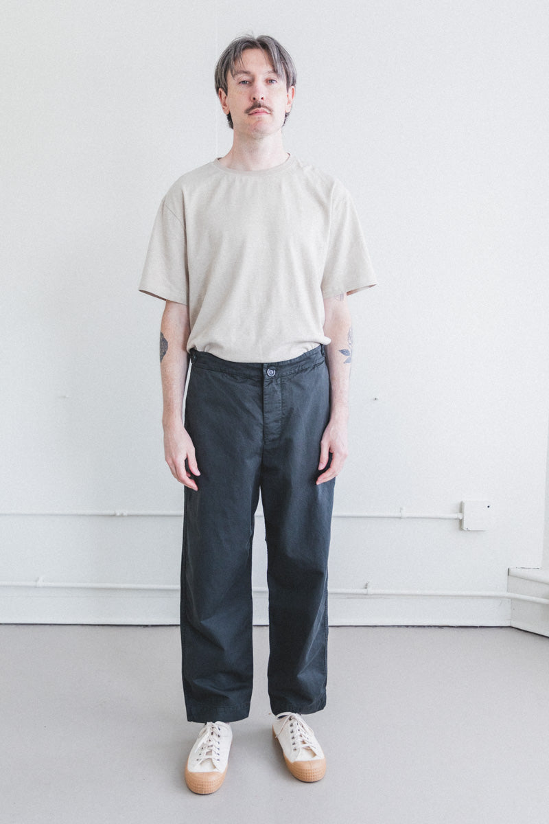 JUDE PANT IN DARK KHAKI MILITARY TWILL