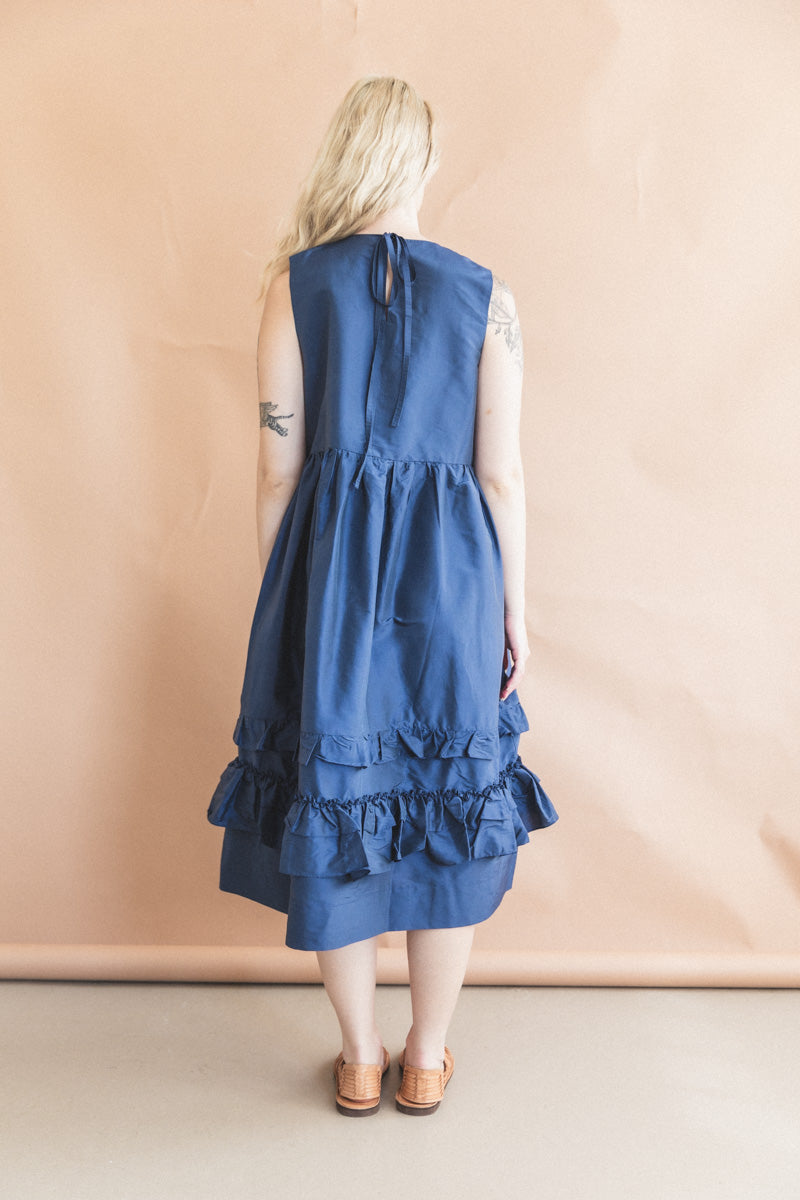 GENEVIEVE DRESS IS WILHELM SILK