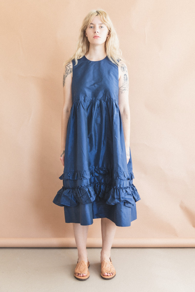 GENEVIEVE DRESS IS WILHELM SILK