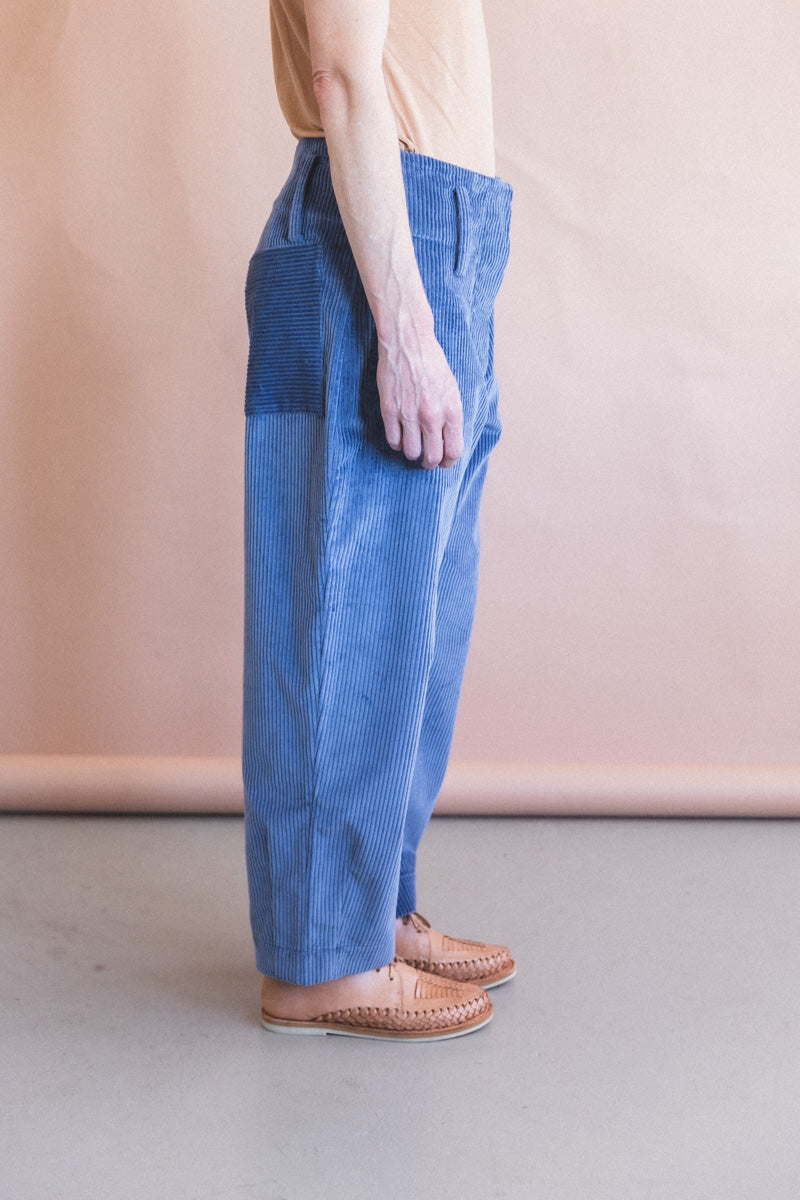 GRACE TROUSER IN MYSTERE BRITISH 5 WALE CORDUROY