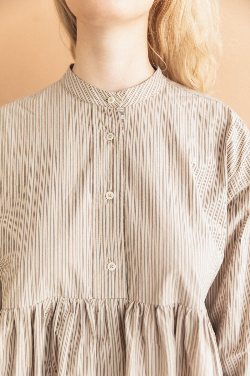 PENNY DRESS IN JAPANESE STRIPED SHIRTING