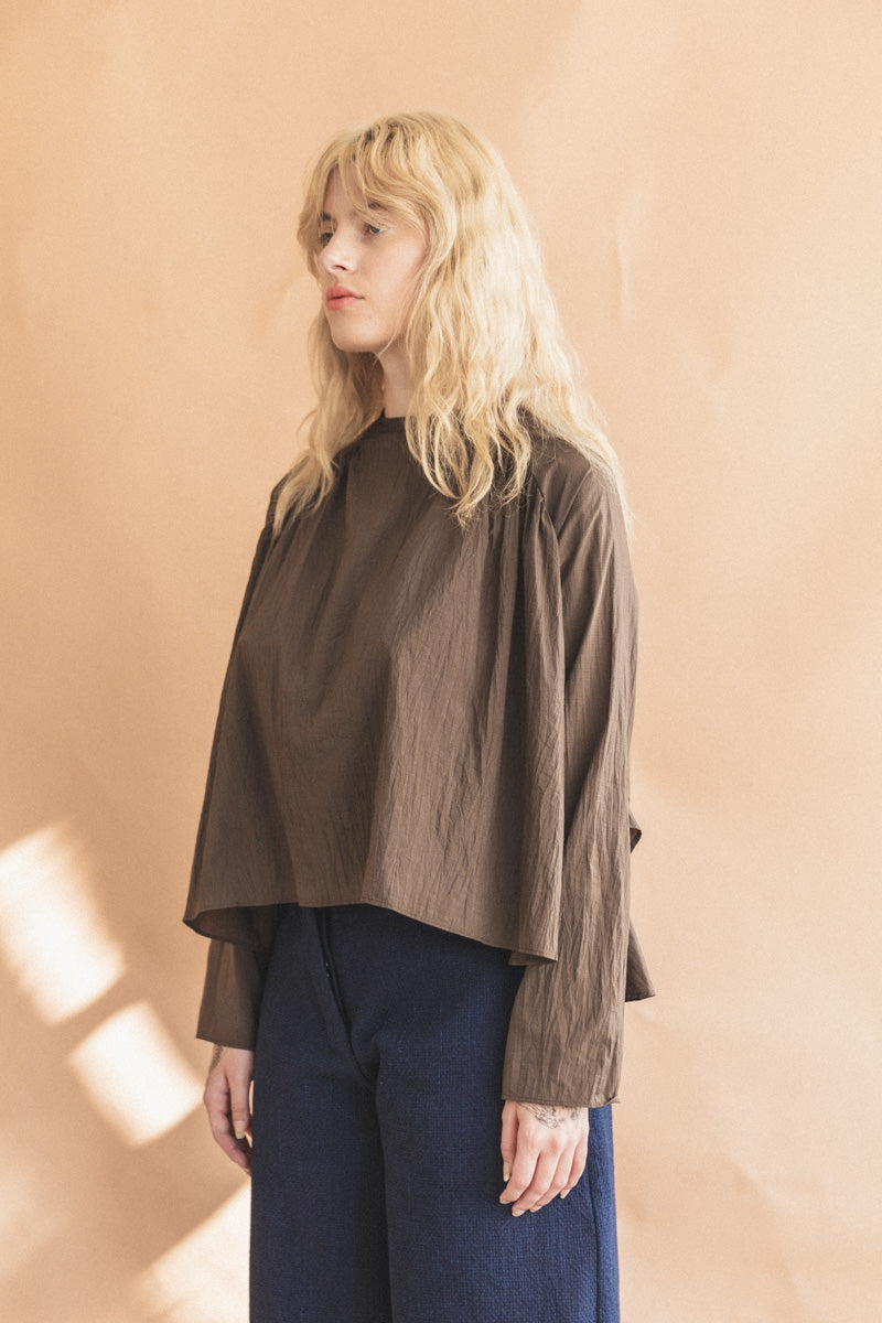 FRUMMEL KITE TOP IN BROWN