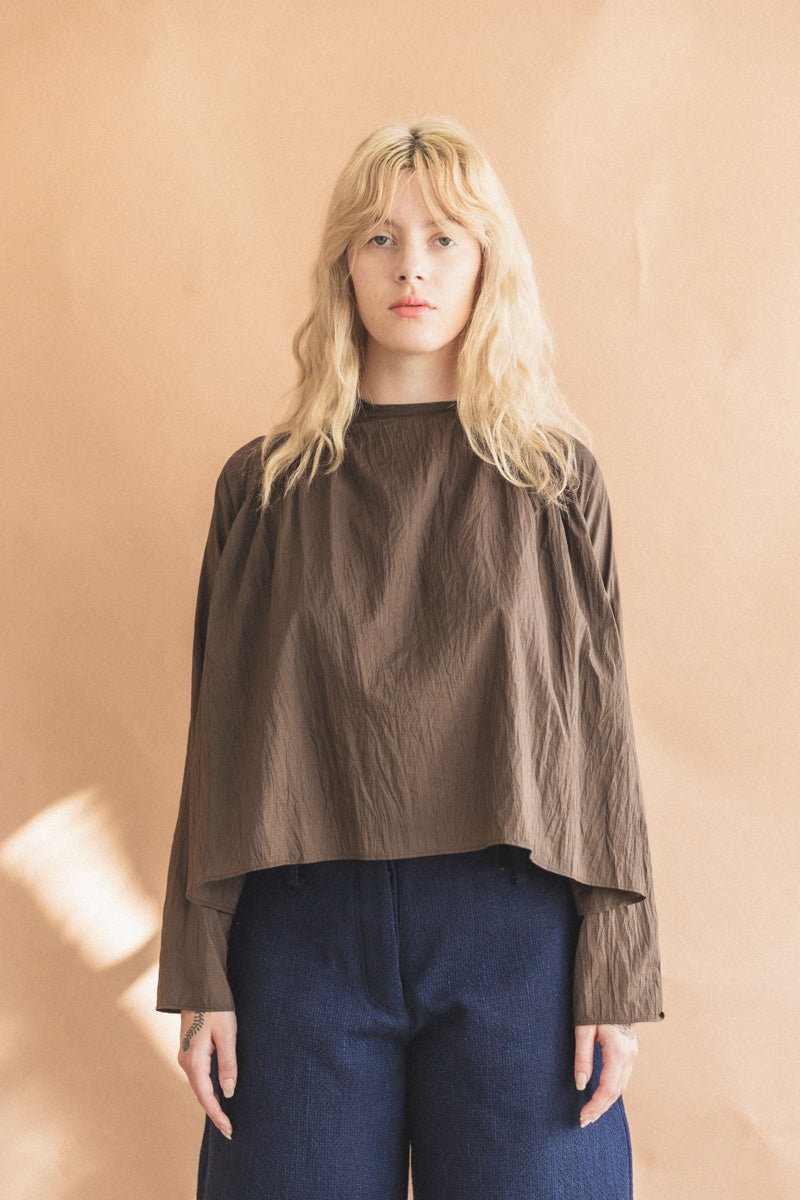 FRUMMEL KITE TOP IN BROWN