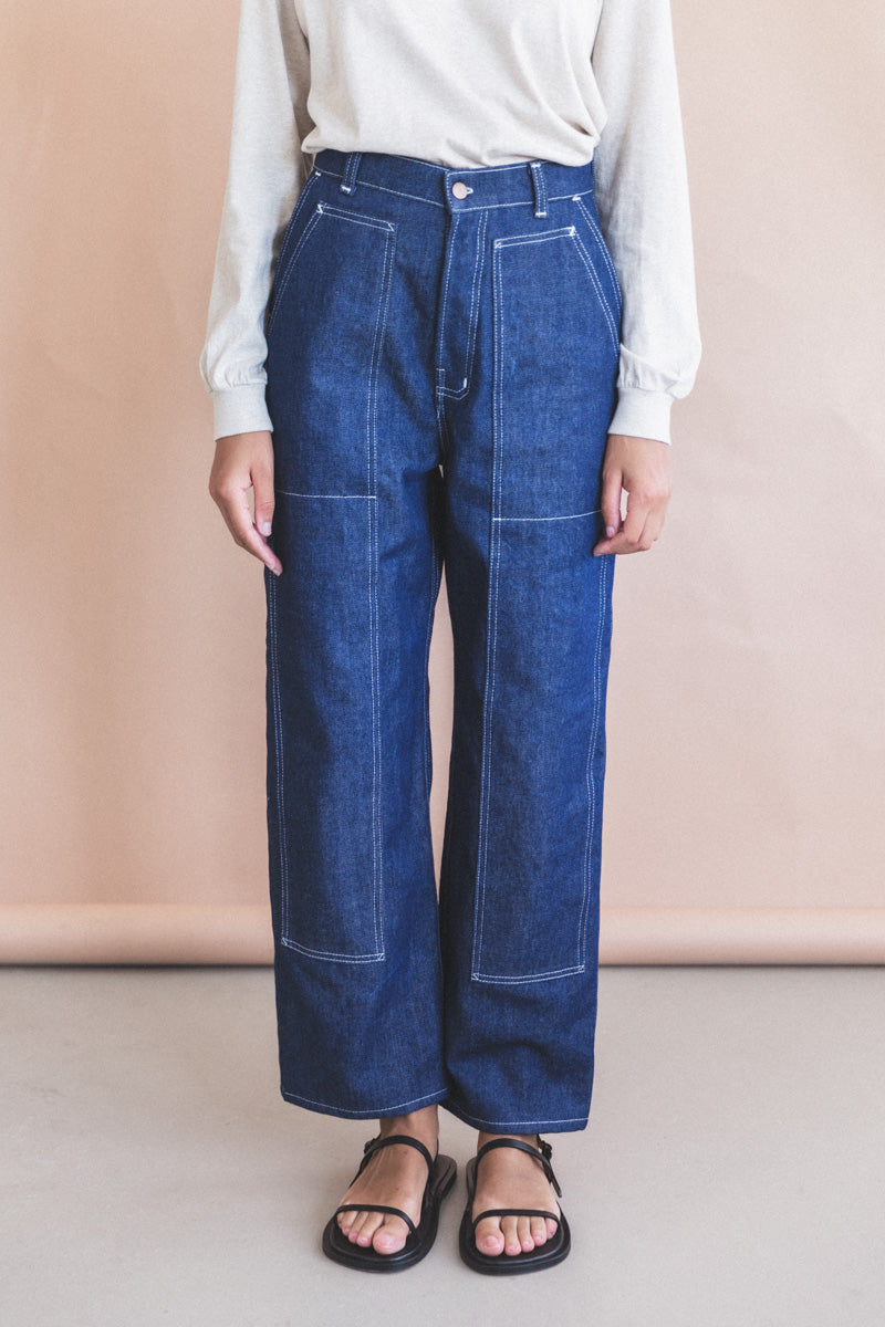 CARPENTER PANT IN INDIGO DENIM