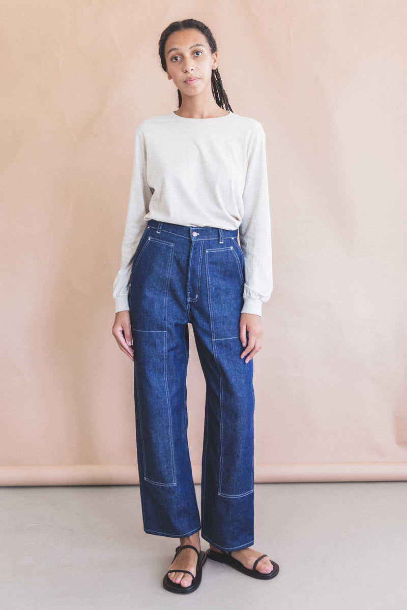 CARPENTER PANT IN INDIGO DENIM