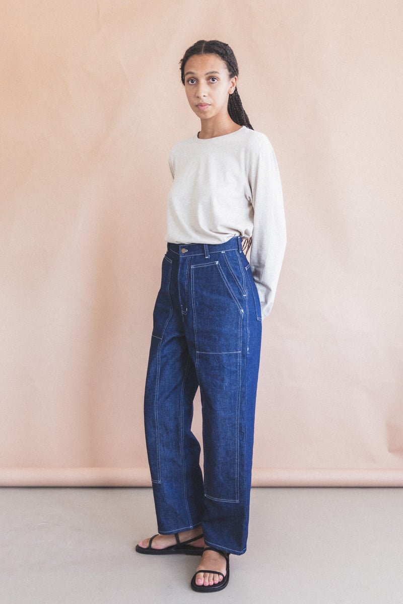 CARPENTER PANT IN INDIGO DENIM