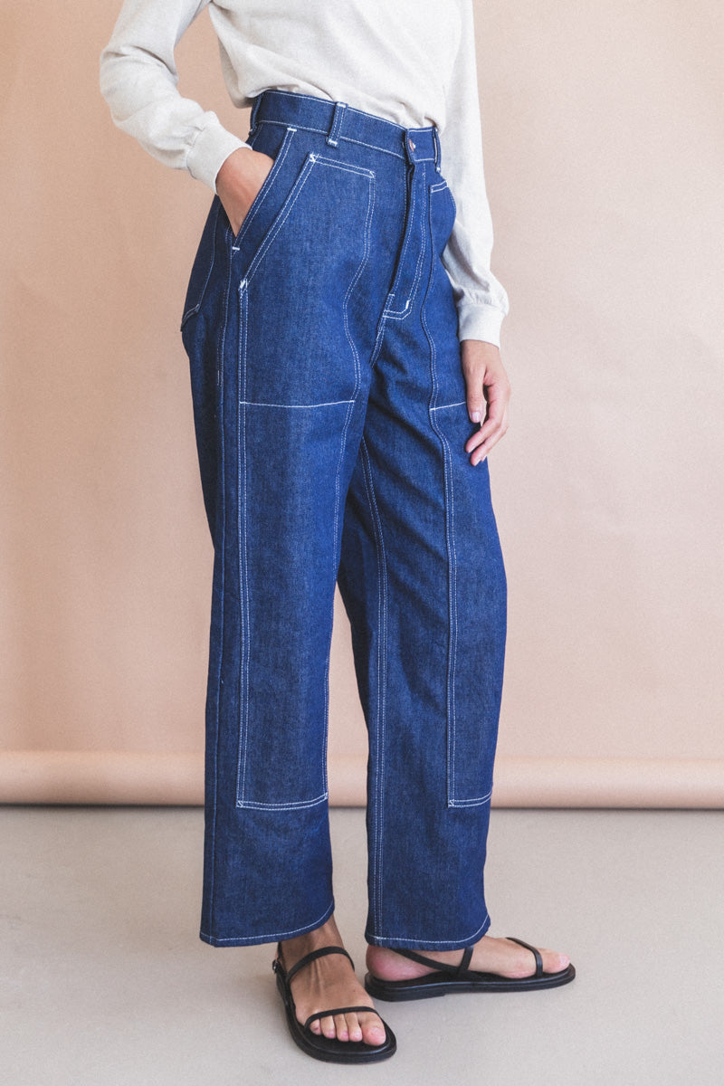 CARPENTER PANT IN INDIGO DENIM