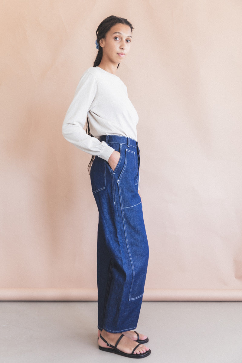 CARPENTER PANT IN INDIGO DENIM