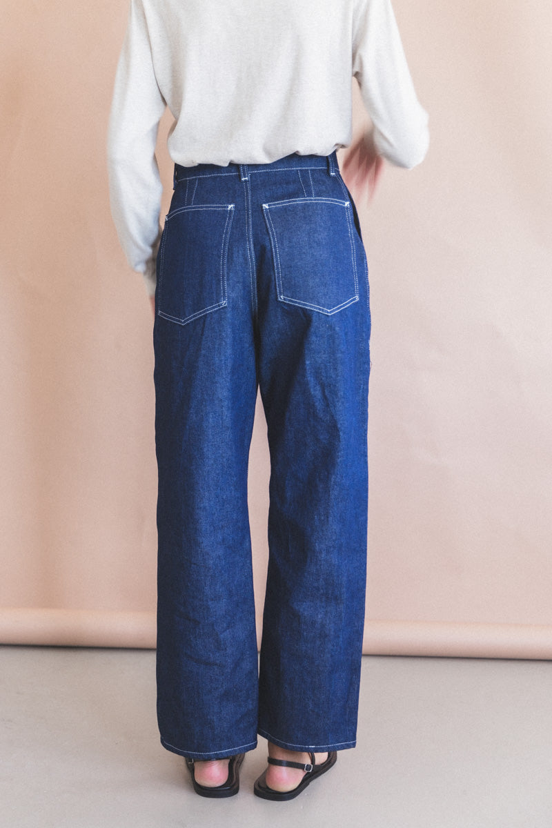 CARPENTER PANT IN INDIGO DENIM