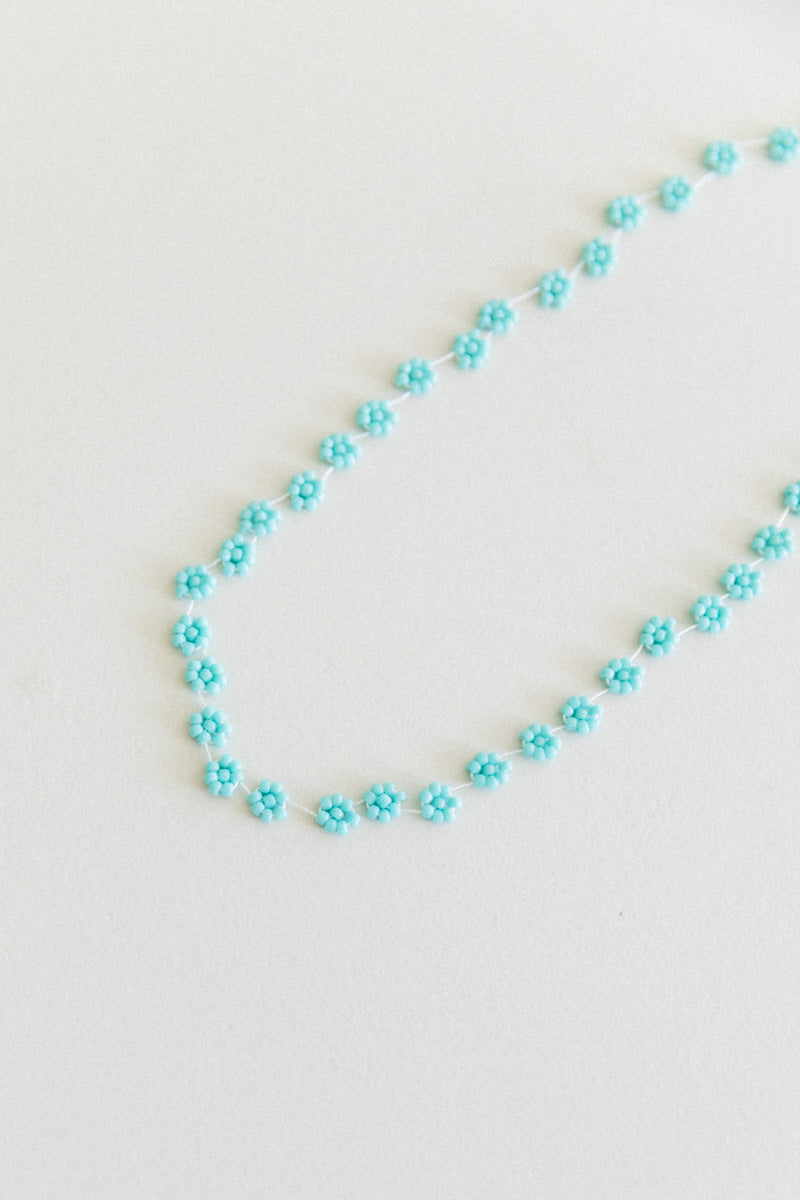 FIORI NECKLACE IN TURQUOISE