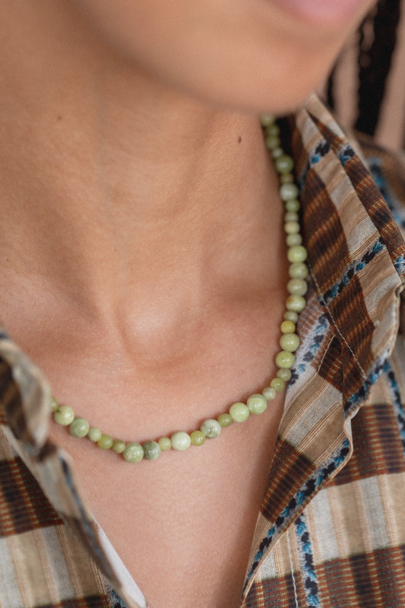 OTTO NECKLACE IN PERIDOT