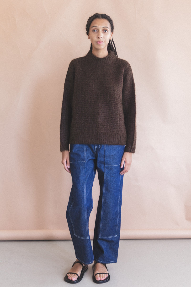 MATTA PULLOVER IN COCOA