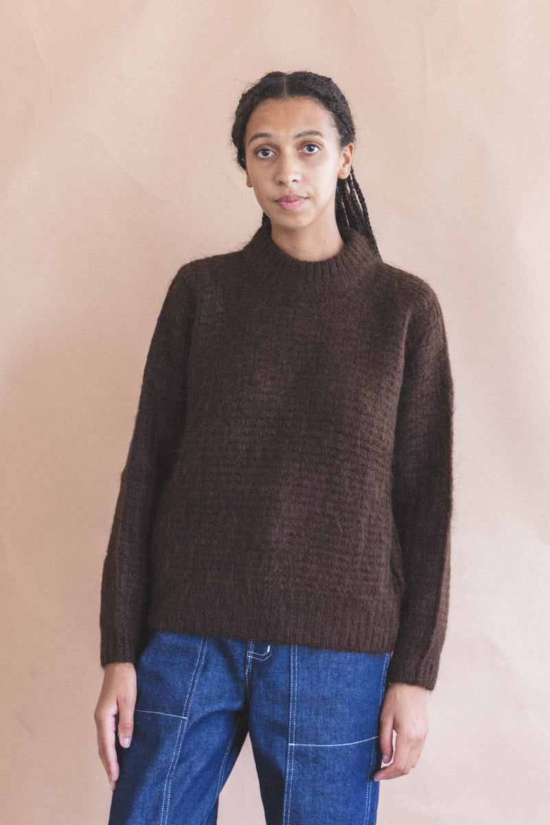 MATTA PULLOVER IN COCOA