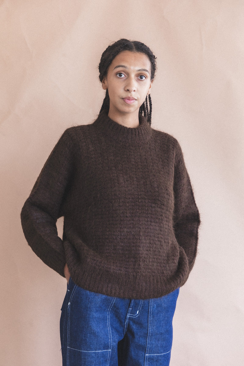 MATTA PULLOVER IN COCOA