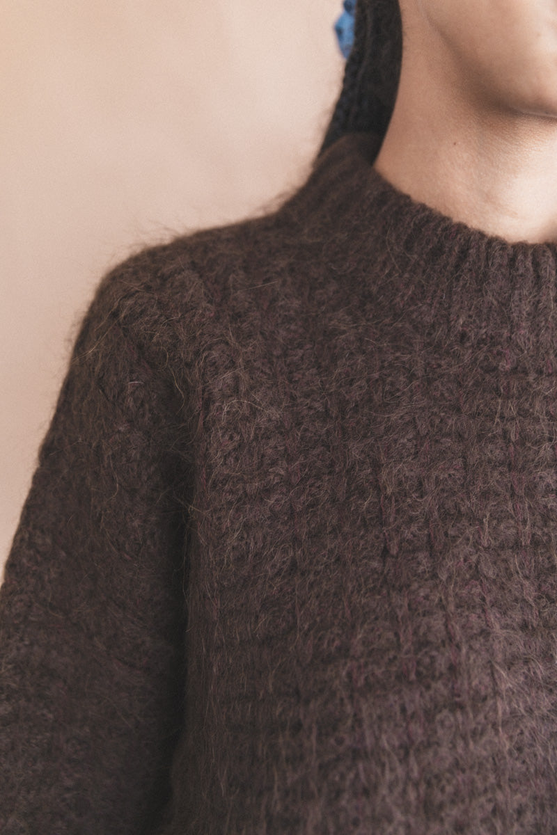 MATTA PULLOVER IN COCOA