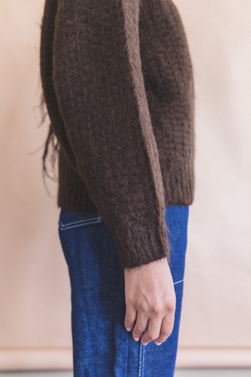 MATTA PULLOVER IN COCOA