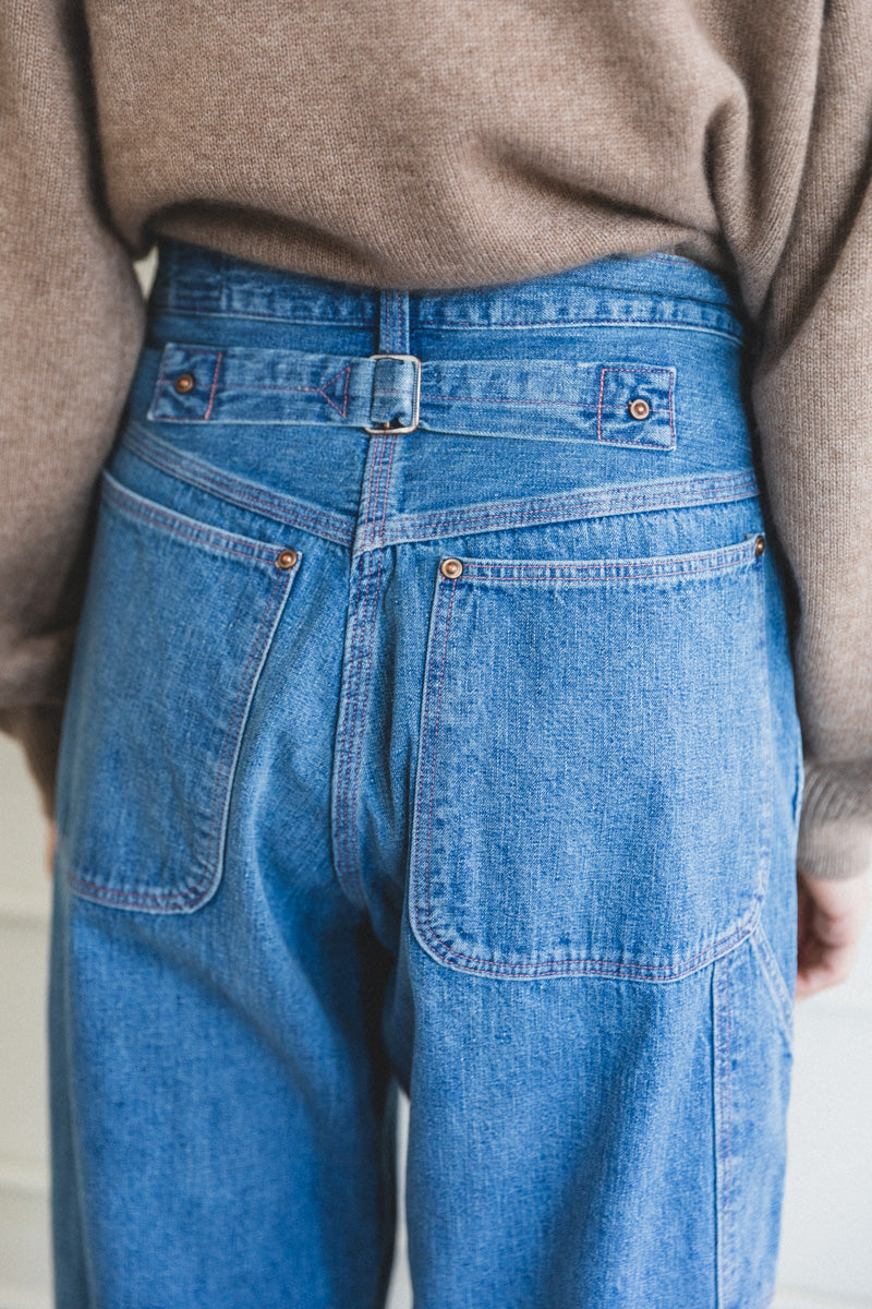 1930'S PAINTER PANT IN USED WASH