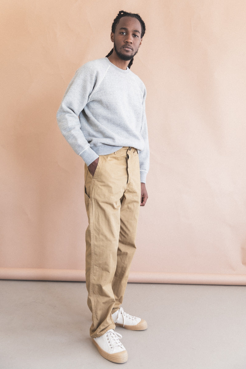 FRENCH WORK PANTS IN KHAKI