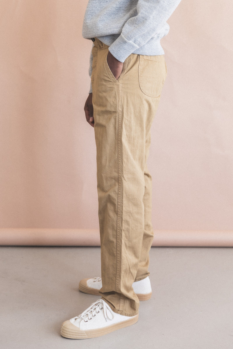 FRENCH WORK PANTS IN KHAKI