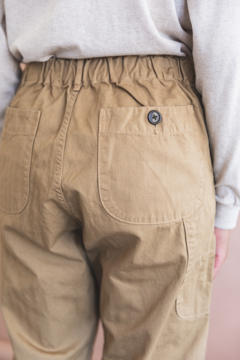 FRENCH WORK PANTS IN KHAKI