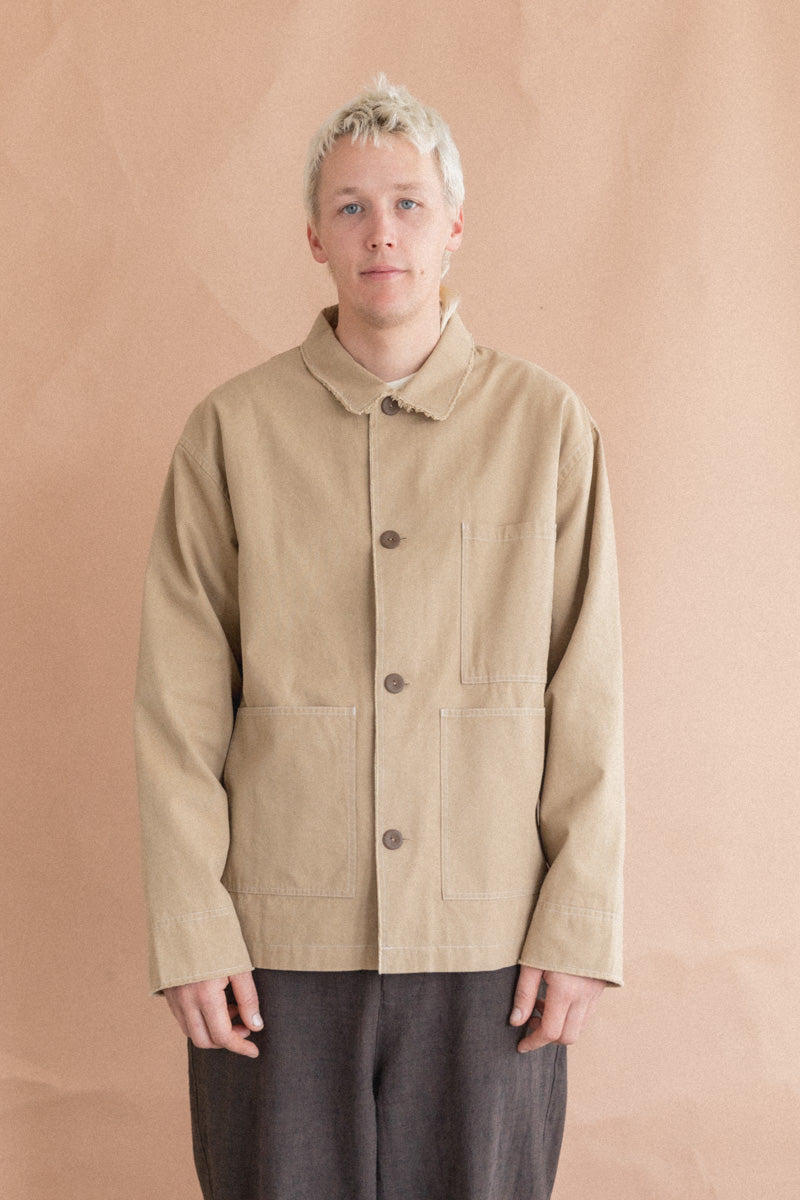 JUDD JACKET IN DARK KHAKI