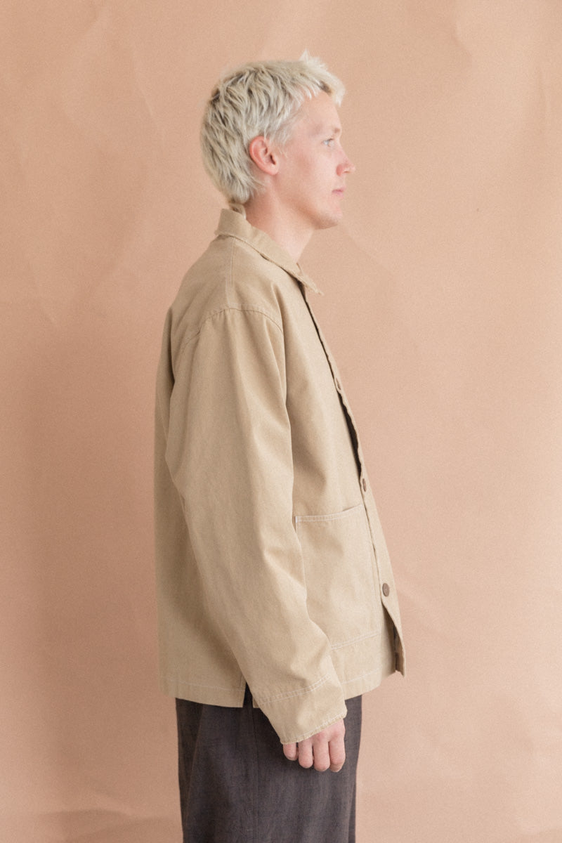 JUDD JACKET IN DARK KHAKI