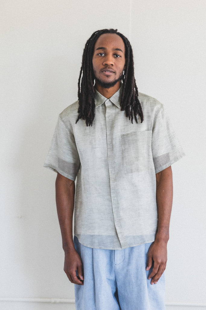 ETERNAL SUMMER SHIRT IN TURKISH UNDYED SILK LINEN — Shop Boswell