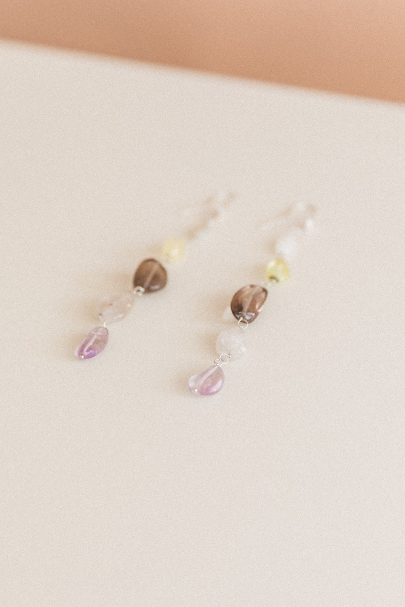 GEMSTONE EARRINGS