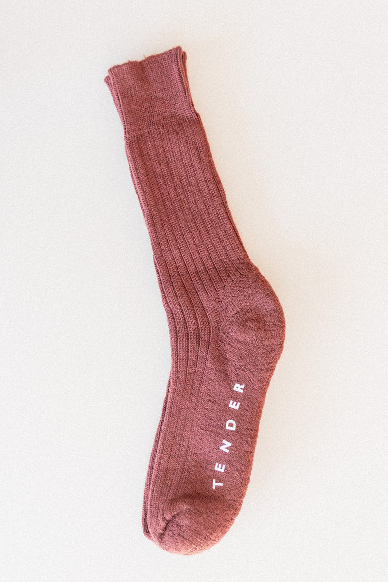 RIB SOCKS IN HADAL LIBRARY WOOL