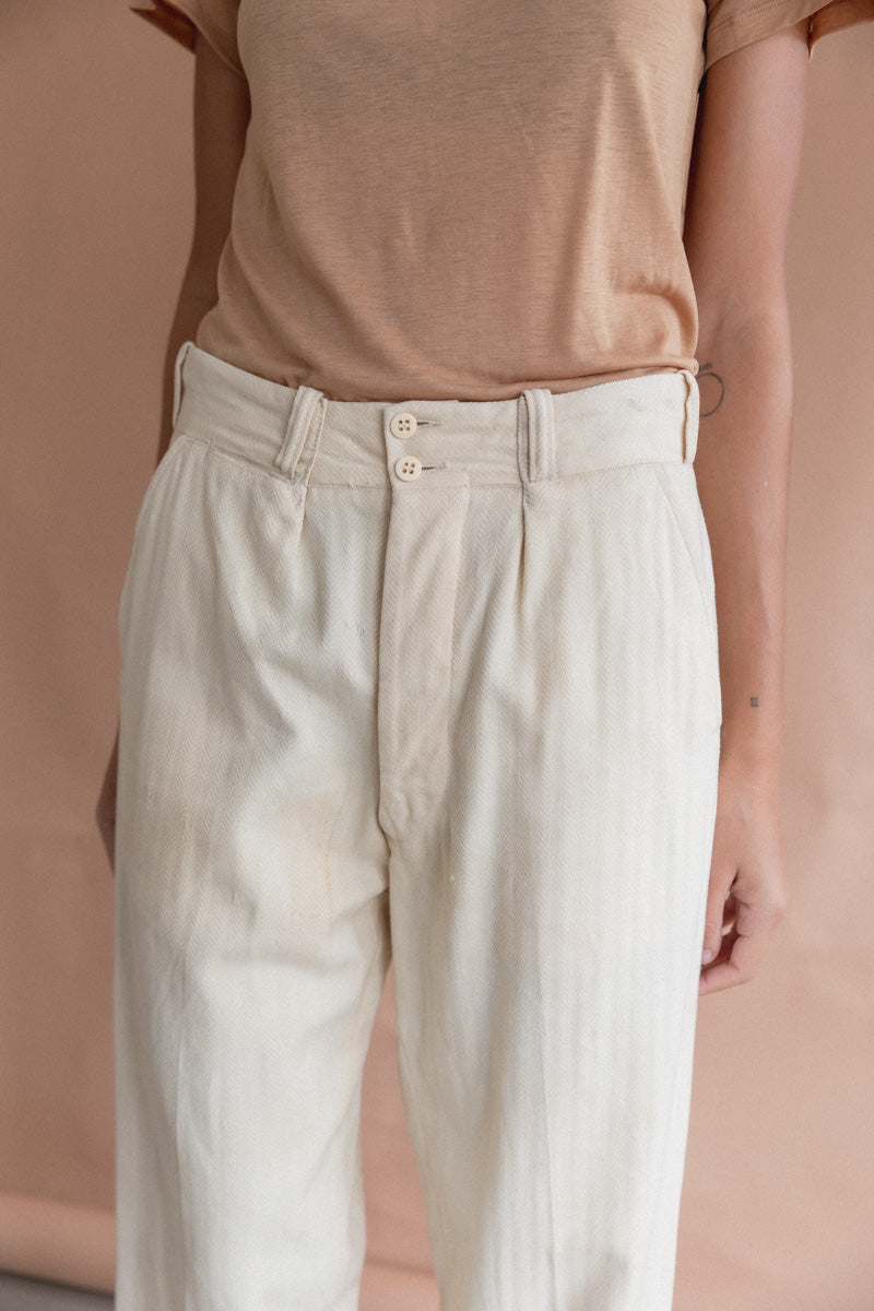 VINTAGE WOOL PANTS 02