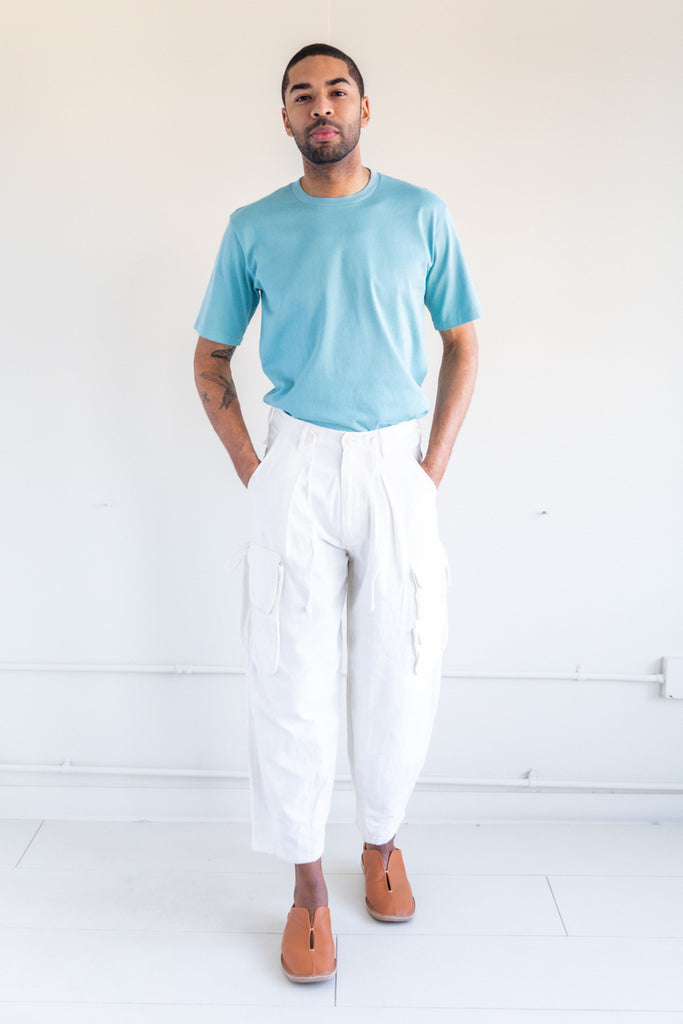 FORAGER PANTS IN ECRU SLUB — Shop Boswell