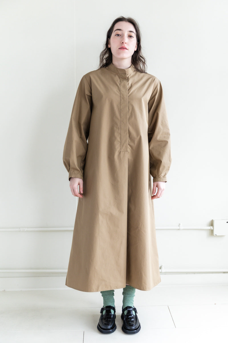 MIRO DRESS IN SAFARI TECH COTTON