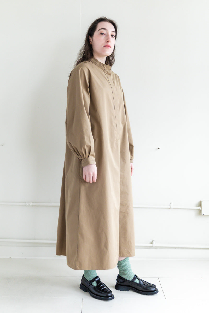 MIRO DRESS IN SAFARI TECH COTTON