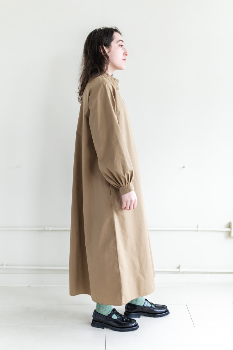 MIRO DRESS IN SAFARI TECH COTTON