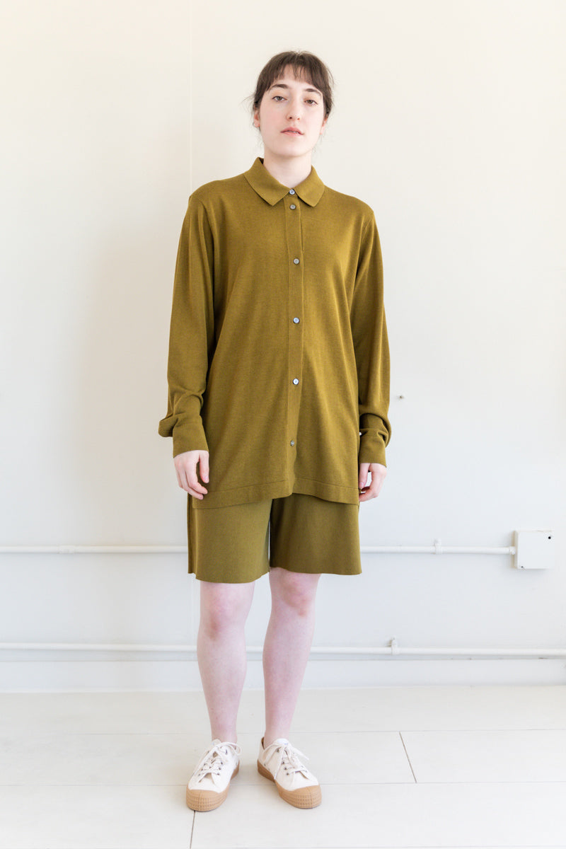 WYE SHIRT IN MOSS