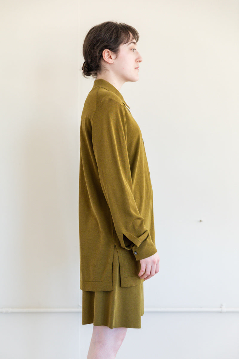 WYE SHIRT IN MOSS